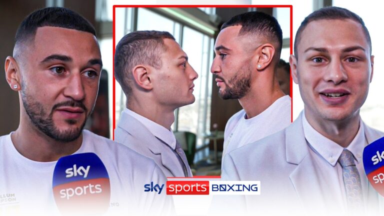 FROSTY FACE-OFF! 🥶 | Zak Chelli & Callum Simpson's first fight week encounter