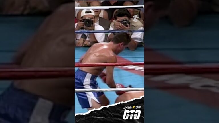 Who Remembers This Legendary Matchup 30 Years Ago Today?? #goldenboy #boxing #oscardelahoya