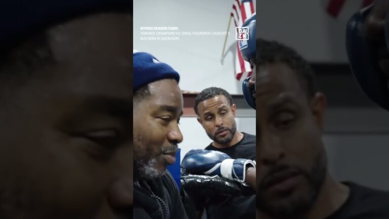 Terance Crawford and Andre Ward link up for sparring 🥊🔥