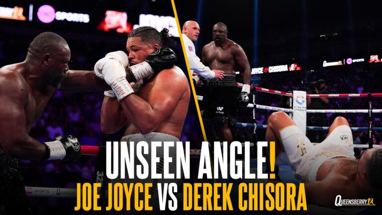 CHISORA DROPS JOE JOYCE 😳 | Unseen angle of an explosive 9th round 💥
