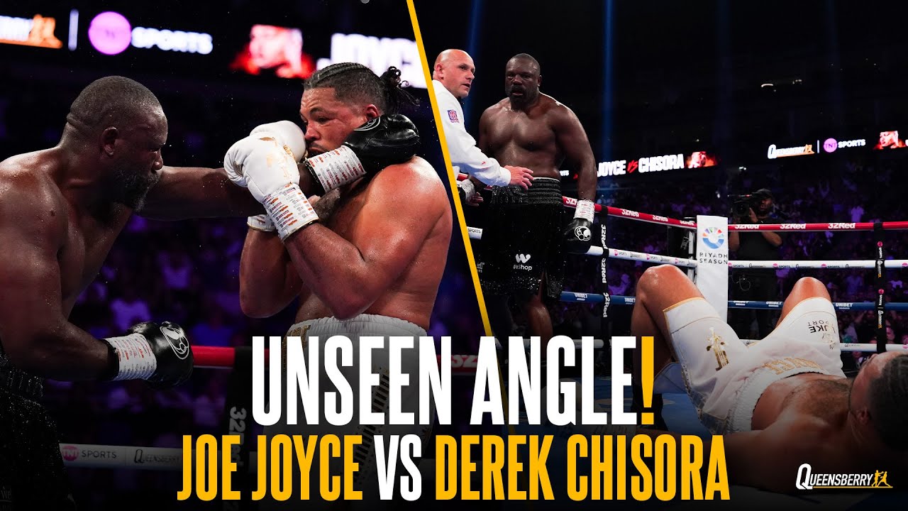 CHISORA DROPS JOE JOYCE 😳 | Unseen angle of an explosive 9th round 💥
