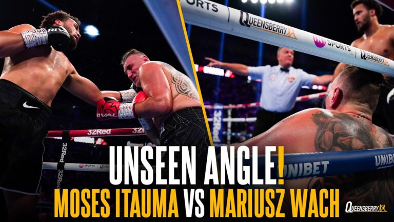 ANOTHER KO! 😮‍💨 | Unseen angle | Moses Itauma becomes the fastest man to stop Mariusz Wach 🔥