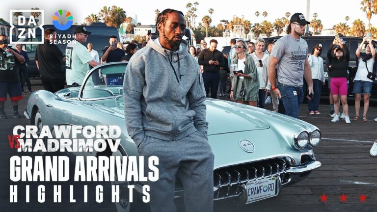 Grand Arrivals Highlights | Riyadh Season Card Feat. Terence Crawford vs. Israil Madrimov