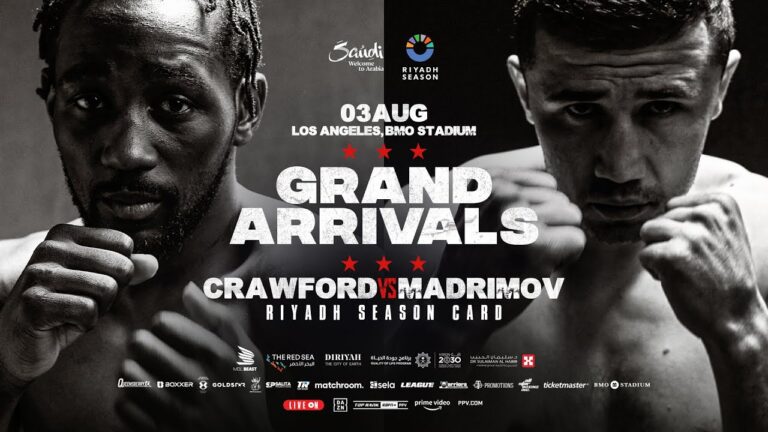Terence Crawford Vs Israil Madrimov & Undercard Grand Arrivals