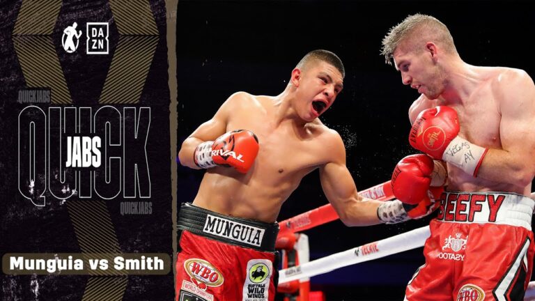 Quick Jabs | Jaime Munguia vs Liam Smith! Super Welterweight Championship WAR! 🇲🇽 vs 🇬🇧(HIGHLIGHTS)