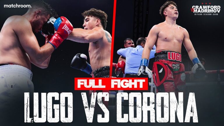 Nathan Lugo Vs Ray Corona: Full Fight (Crawford Vs Madrimov Workout)