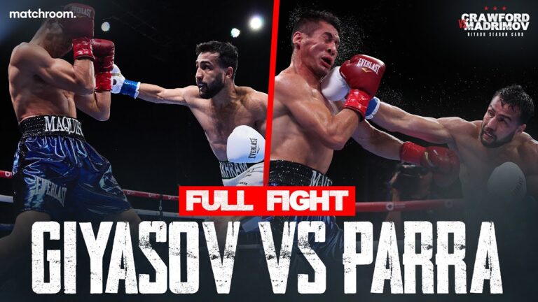Shakhram Giyasov Vs Miguel Parra: Full Fight (Crawford Vs Madrimov Workout)