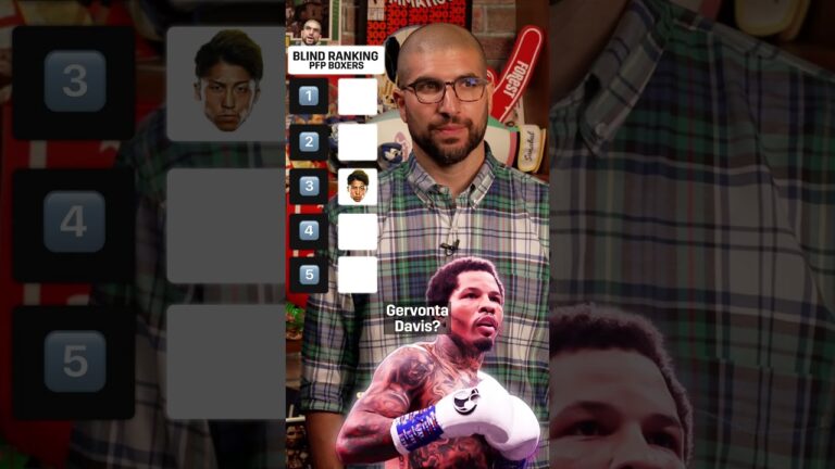Ariel Helwani Blind Ranks P4P Fighters 👀 #shorts