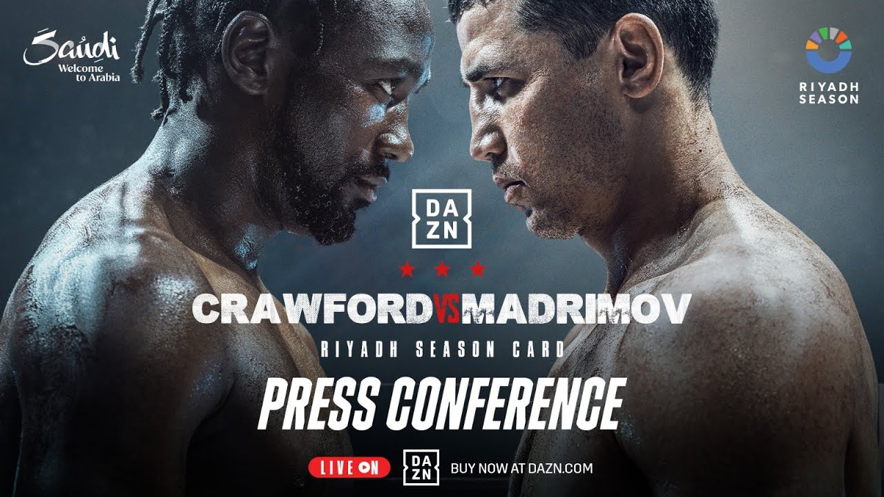 Terence Crawford vs Israil Madrimov LIVE Press Conference | Riyadh Season Card