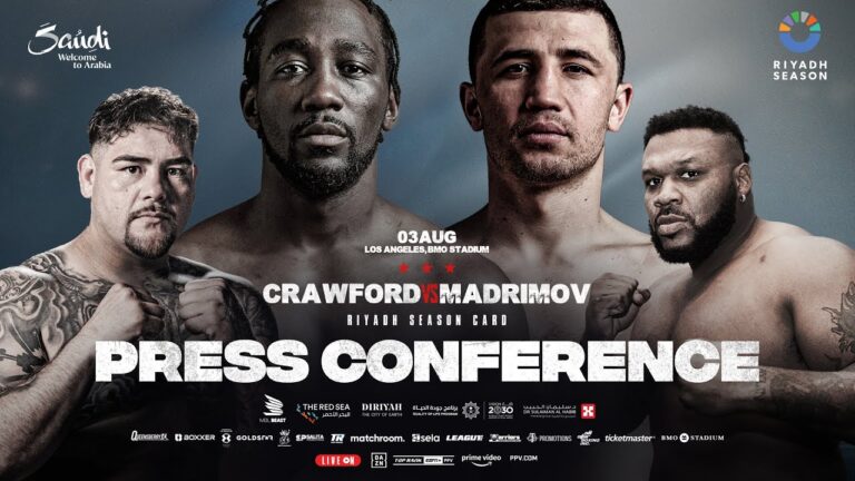 Terence Crawford Vs Israil Madrimov & Undercard Final Press Conference