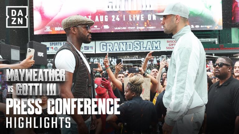 Press Conference Highlights | Floyd Mayweather vs. John Gotti III