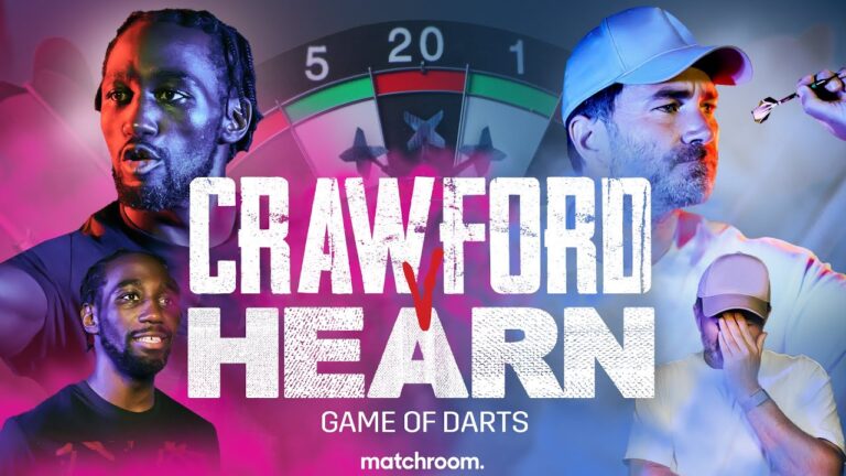Terence Crawford Vs Eddie Hearn: 301 Darts Match 🎯