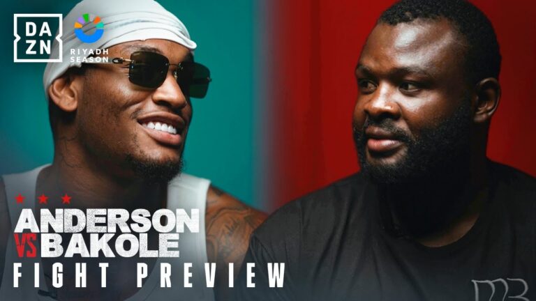 “This Will Make Me The Next Great American Heavyweight” – Riyadh Season: Anderson vs. Bakole Preview