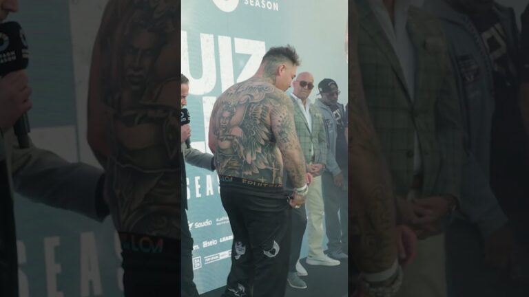 580lbs Between Them 🤯 Andy Ruiz & Jarrell Miller Hit The Scales