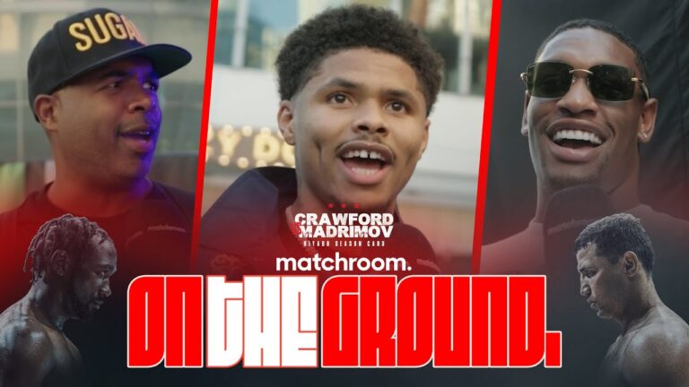 On The Ground Ep4, Weigh In: Terence Crawford Vs Israil Madrimov