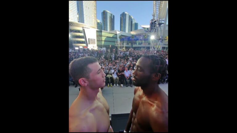 Promoter POV 🕶️ On Stage With Eddie Hearn For Crawford Vs Madrimov Final Face Off