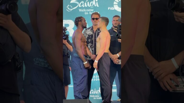 Final Face-Off For #CrawfordMadrimov 🥶 #shorts