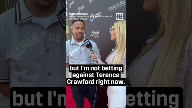 Andre Ward is in the building to support Terence Crawford 🙌