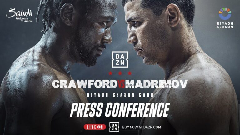RIYADH SEASON CARD FEATURING CRAWFORD VS. MADRIMOV | POST FIGHT PRESS CONFERENCE LIVESTREAM