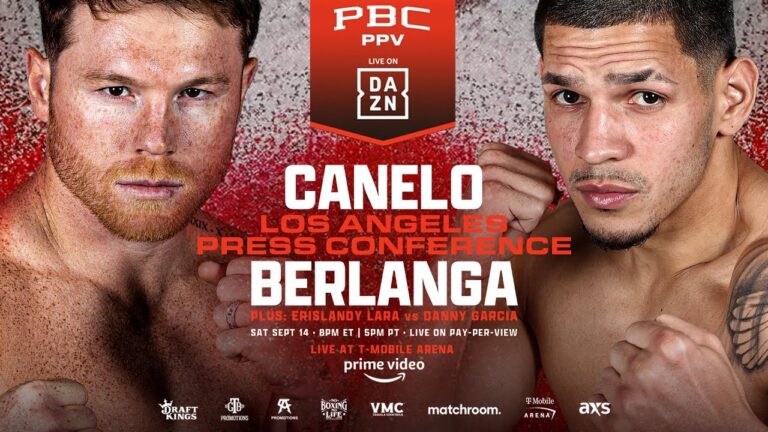Canelo Alvarez Vs Edgar Berlanga Los Angeles Launch Press Conference