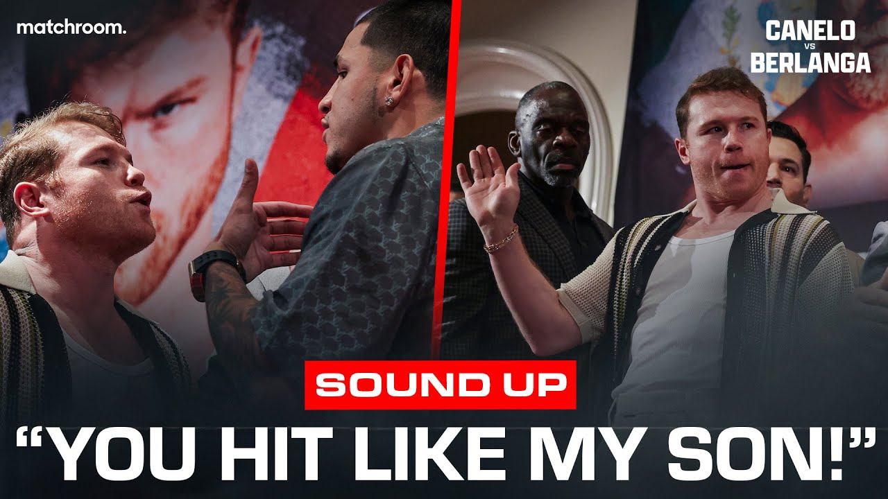 Mic'd Up Face Offs 🔊 What Canelo & Edgar Berlanga Said At LA Presser