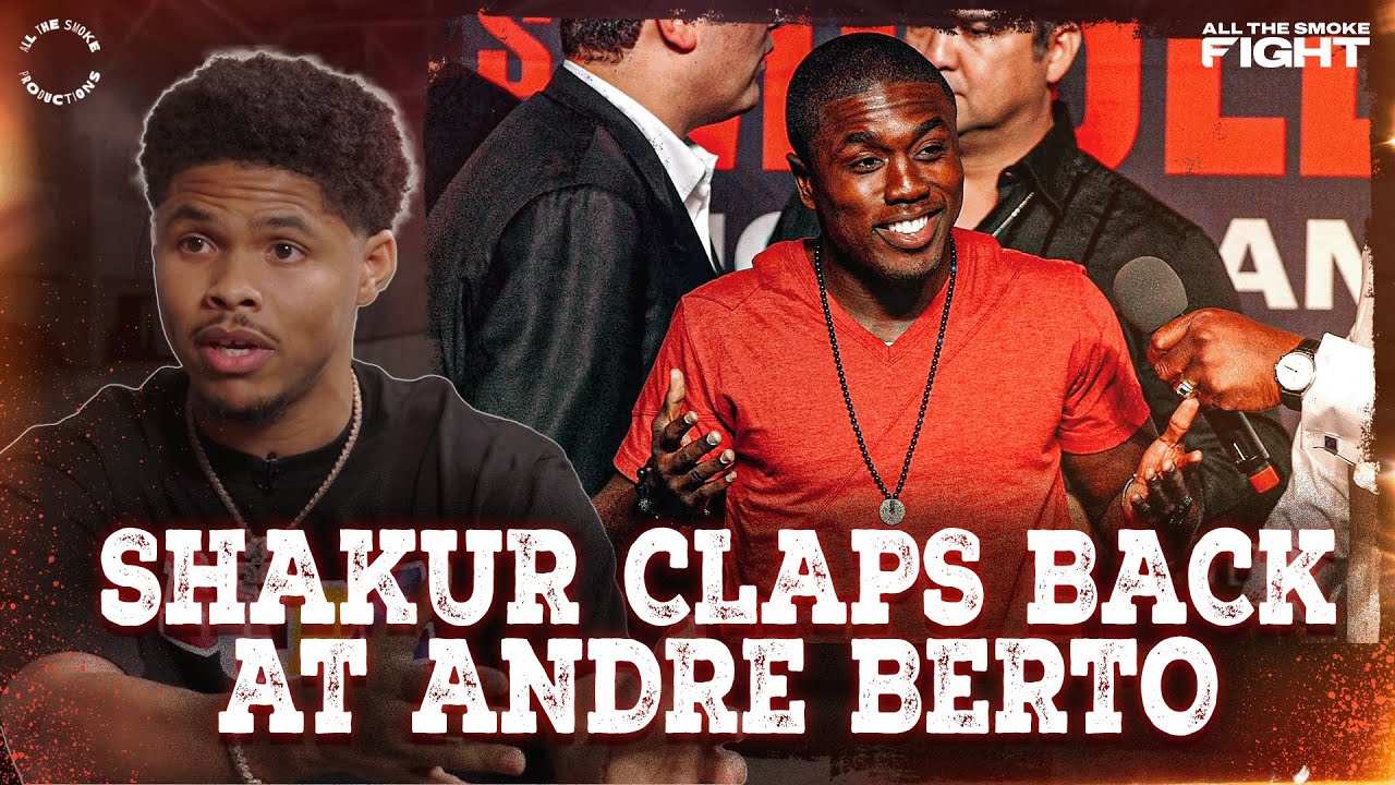 Shakur Stevenson On Andre Berto Beef: “I Can't Respect That” | ATS Fight