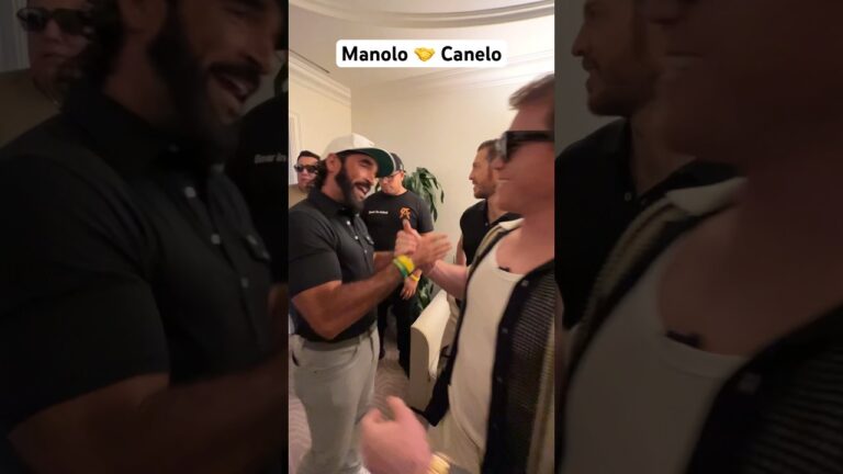 Manolo 🤝 Canelo