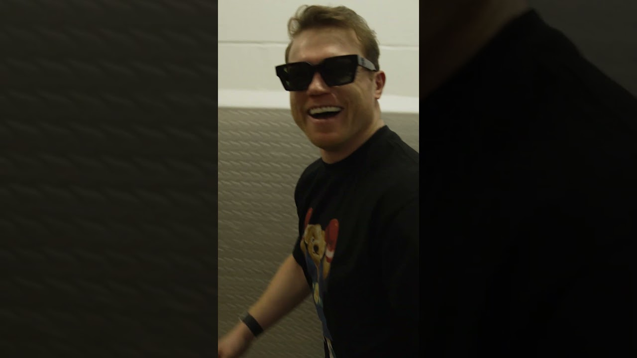 Canelo was a VIBE in New York 🗽 | #CaneloBerlanga