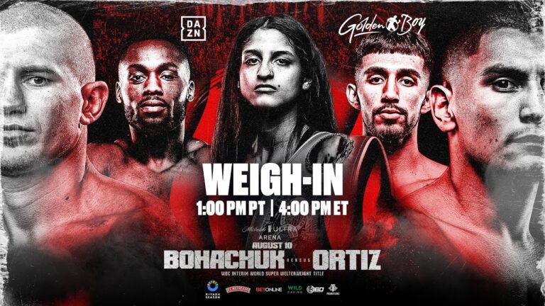 Serhii Bohachuk vs. Vergil Ortiz Jr. | WEIGH IN