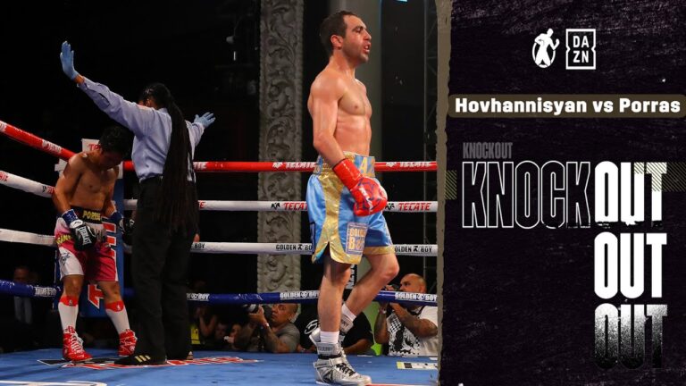 KO | Azat Hovhannisyan vs Glenn Porras! Crazy A Is Non-Stop Action, Pressure & Power At Its Finest!