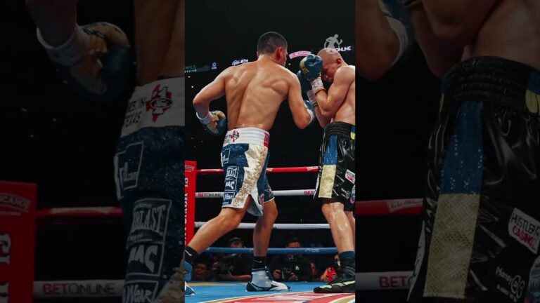 Catch the full Fight Night Recap on our Page! Big Shots From Both Warriors! #goldenboy #boxing
