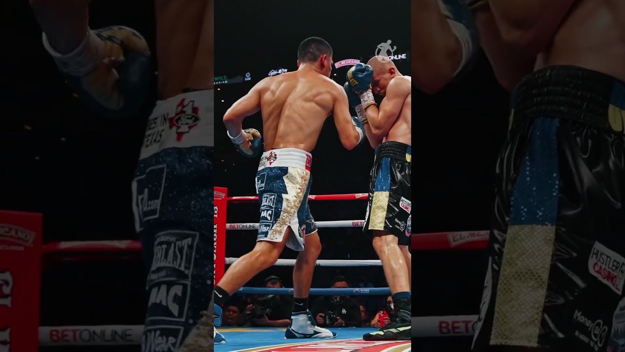 Catch the full Fight Night Recap on our Page! Big Shots From Both Warriors! #goldenboy #boxing