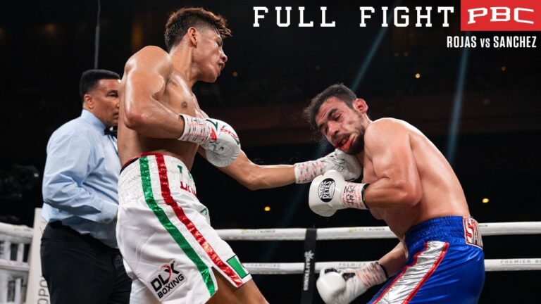 Rojas vs Sanchez FULL FIGHT: July 15, 2023 | PBC on Showtime