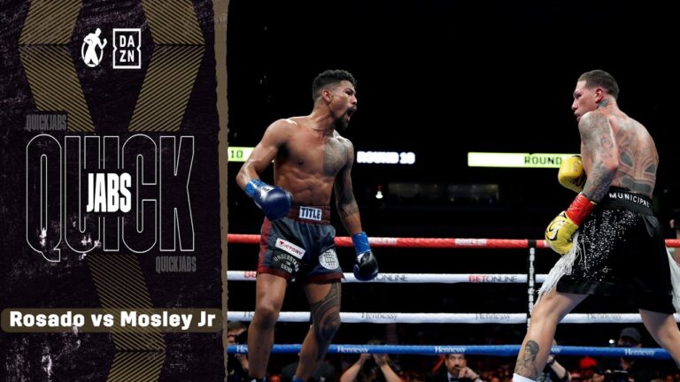 Quick Jabs | Gabe Rosado vs Shane Mosley Jr! Rosado Puts WBO Intern. Belt Up For Grabs! (Highlights)