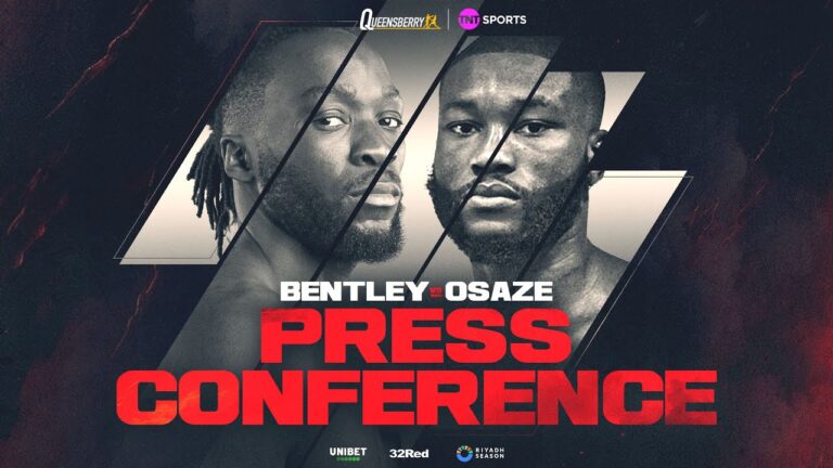 LIVE PRESS CONFERENCE! Denzel Bentley vs Derrick Osaze & Aloys vs Birardi's Championship Fights 💥