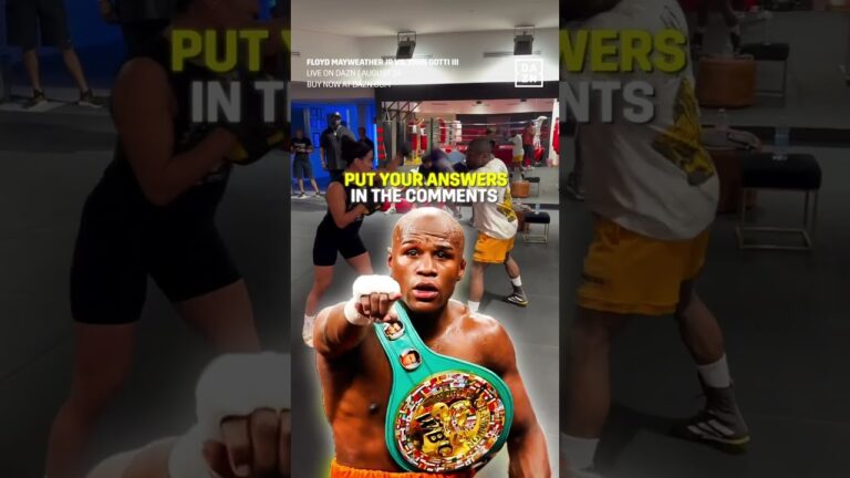 What is Floyd Mayweather's greatest attribute? 🤔 #shorts
