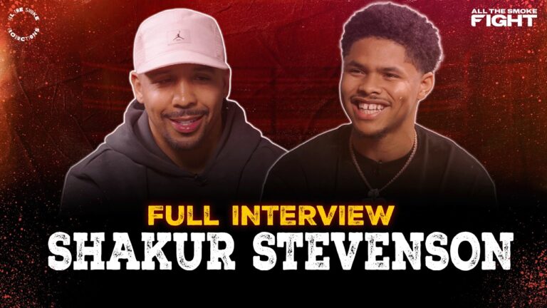 Shakur Stevenson Opens Up About Public Criticism, Tank Davis Fight, Protecting Your 0 | ATS Fight