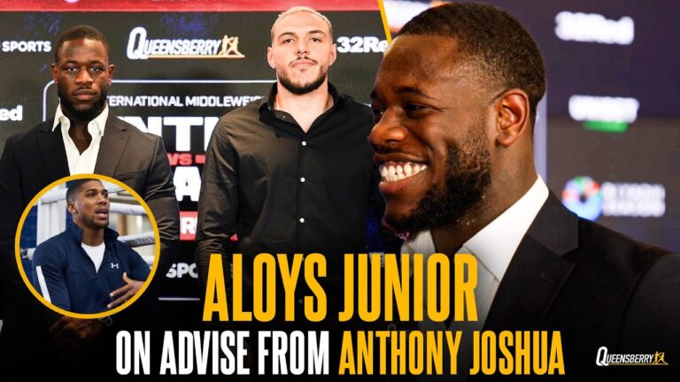 Aloys Junior shares the advise Anthony Joshua gave him ahead of his first title fight 🔥
