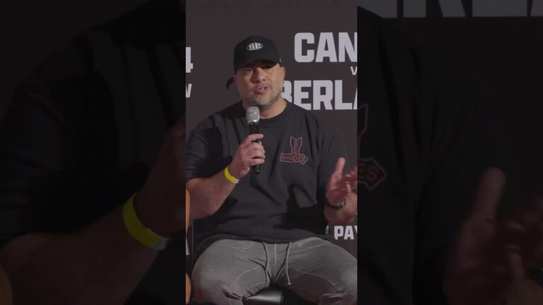 “I tell #EdgarBerlanga we gotta be ready for war.  And Edgar's ready.” #CaneloBerlanga