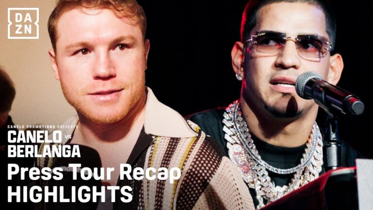 Mexico vs. Puerto Rico is ON 🇲🇽💪🇵🇷 | Canelo Alvarez vs. Edgar Berlanga Press Tour Highlights