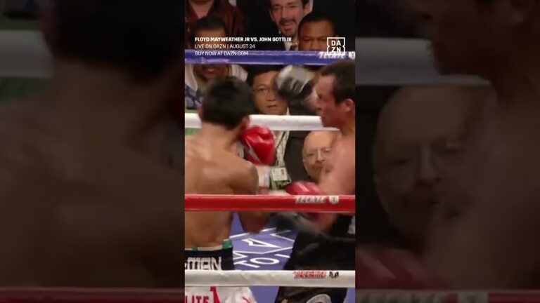 Floyd Mayweather's Respect for Manny Pacquiao 🤝 #shorts