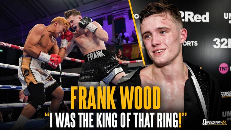 “I was the king of that ring!” | Top prospect Frank Wood plans out first steps of a promising career