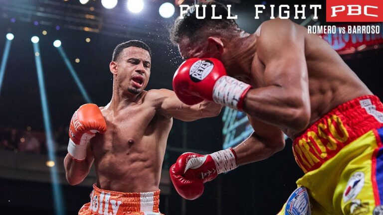 Romero vs Barroso FULL FIGHT: May 13, 2023 | PBC on Showtime