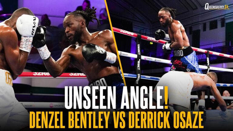 BRUTAL KNOCKOUT 😳 | Unseen angle | Bentley vs Osaze second round 🔥