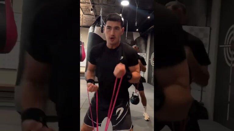 Dmitry Bivol Casually Working On His Uppercuts 🤯💪