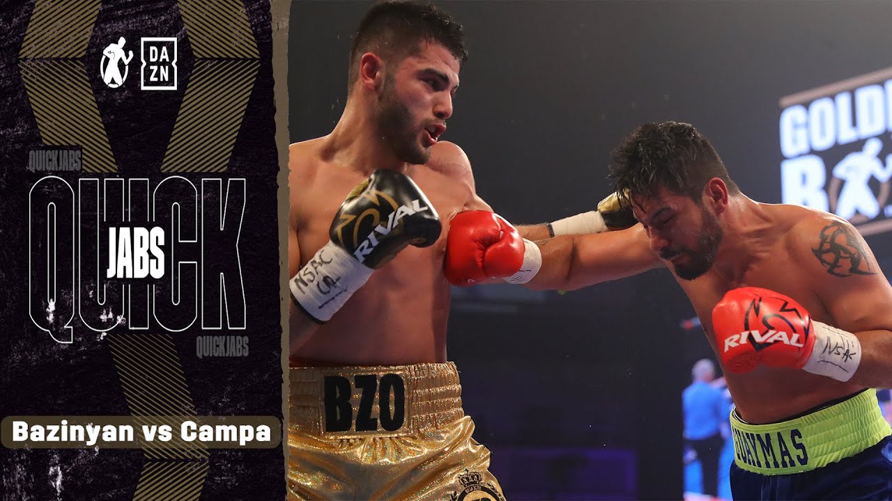 Quick Jabs | Erik Bazinyan vs Alan Campa! BZO Gets Tough Rounds In His Golden Boy Debut!