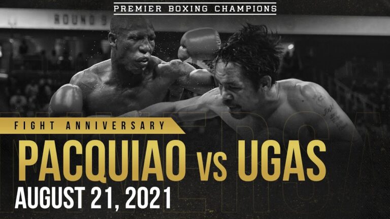 PBC Fight Anniversary: Pacquiao vs Ugas – August 21, 2021