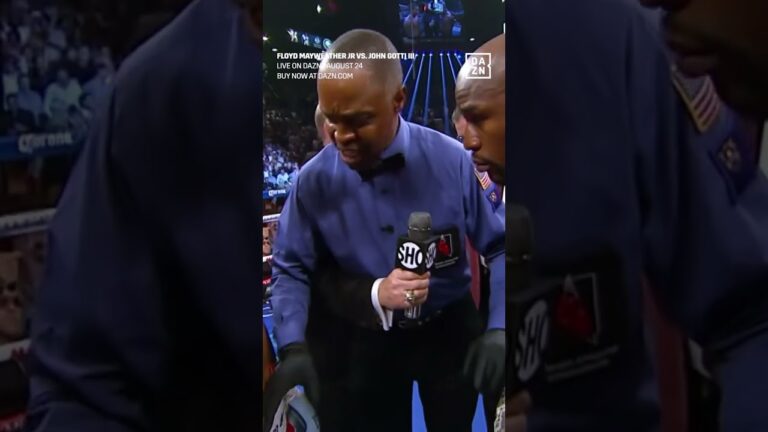 Mayweather: Quality over quantity 🔥