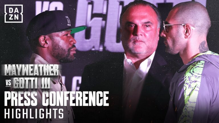 PRESS CONFERENCE HIGHLIGHTS | Floyd Mayweather vs. John Gotti III