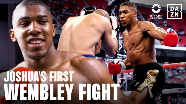Behind the Scenes: Anthony Joshua's Wembley Debut Back In 2014…
